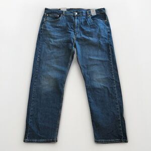 Levis‎ 505 regular straight jeans mens blue denim 40x30